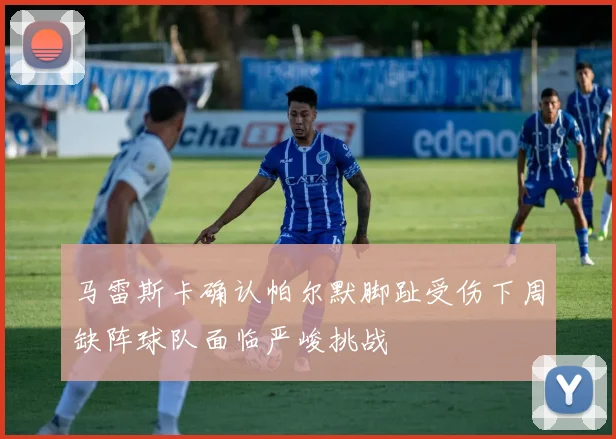 马雷斯卡确认帕尔默脚趾受伤下周缺阵球队面临严峻挑战